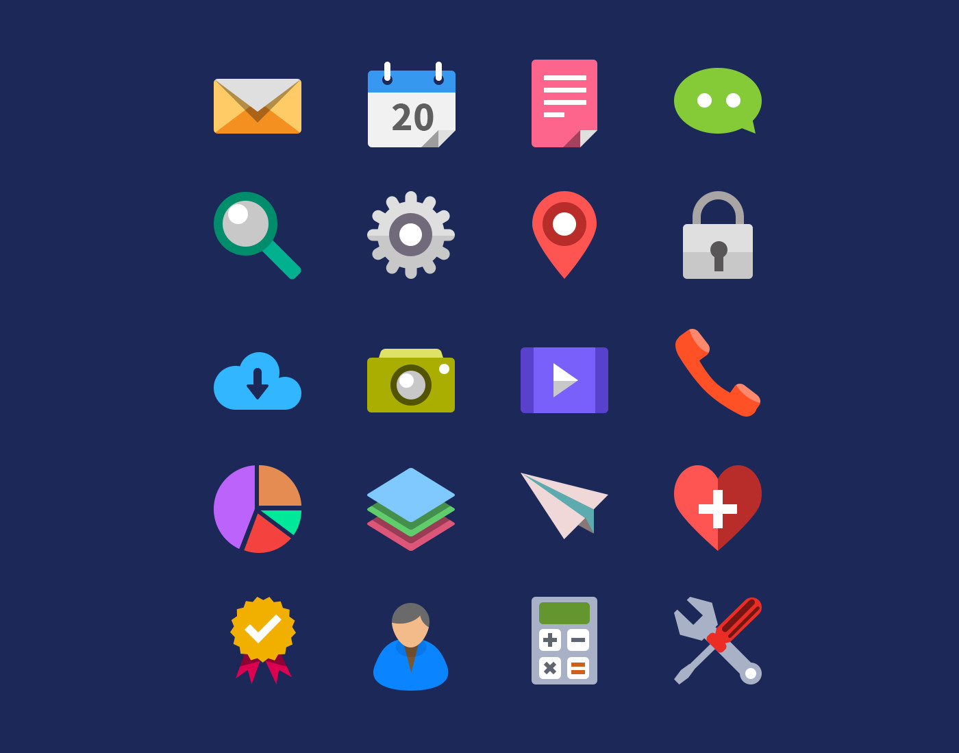 flat-free-icons